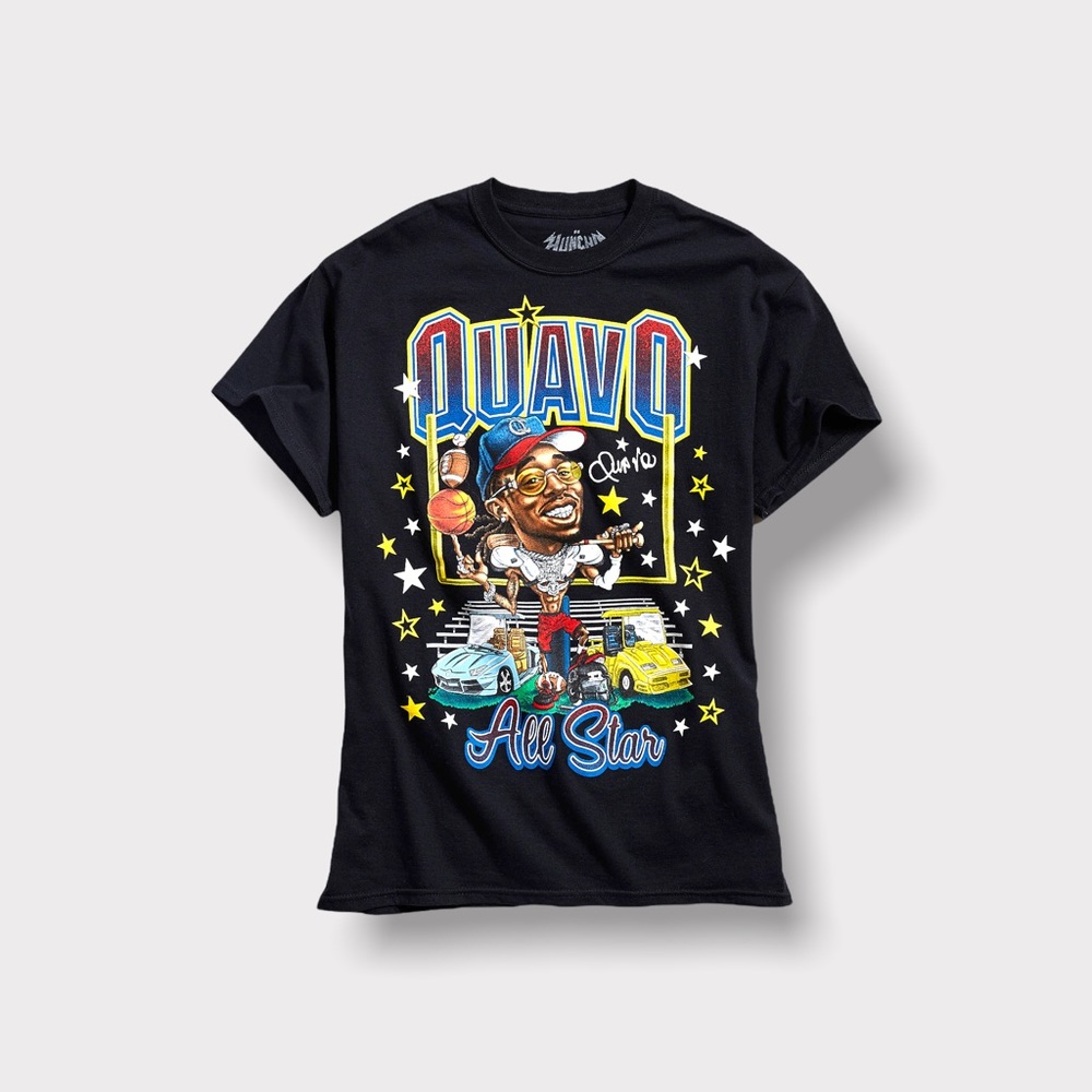 Quavo All Star Graphic T-Shirt Size Small